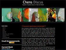 Tablet Screenshot of chensdiscus.co.uk